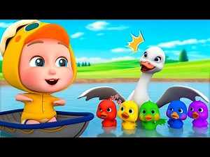 Vịt Con Lon Ton - Liên Khúc Ca Nhạc Thiếu Nhi Remix Vui Nhộn - Hoạt Hình Về Con Vịt Hay Nhất Cho Bé