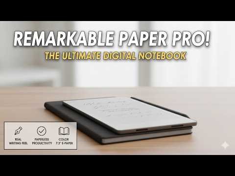 reMarkable Paper Pro Move Review – Worth It? Best Digital Notebook for Focus