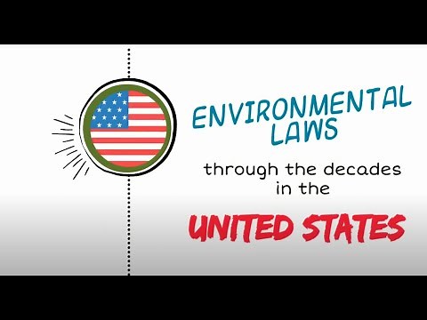 Environmental Laws Through the Decades in the United States
