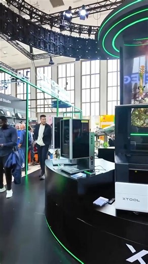 🎥 Take a tour with xTool at IFA Berlin 2025! The xTool booth is buzzing with energy 🚀✨—packed with creators, innovators, and endless inspiration. The crowd is loving it, and we can’t wait for YOU to experience it too! 💚🙌 Come by, see the action, and try it live! 🗓️ September 5–9, 2025 📍 Messe Berlin | Hall 20-151 #xTool #IFABerlin #xToolAtIFA #WeSimplifyCreation #InnovationForYou #MakersCommunity #CreateWithxTool #IFABerlin2025 | xTool