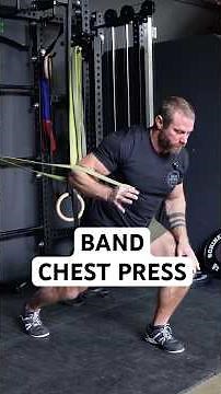 Single Arm Band Chest Press for Chest, Shoulders, & Triceps | Judd Lienhard
