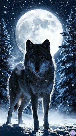 The Wolf in the Moonlight Deep Winter Calm & Stillness | Still Heart and Mind Studio