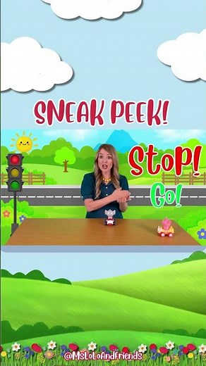 Learn Stop & Go for Toddlers 🚦 | Ms. LoLo & Friendss