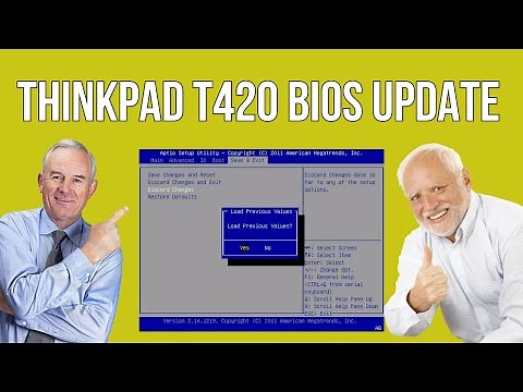 ThinkPad T420 BIOS Update (Almost bricked it!)