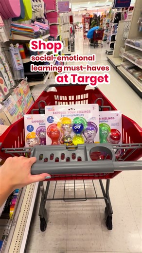Shop social-emotional learning must-haves at Target! 😁🎯 Check out all three four-packs of Express Your Feelings® Sensory Bottles on shelf in the back-to-school section! Teach little ones how to identify and resolve big feelings with these engaging sensory bottles. ❤️ #emotions #targetfinds #backtoschool