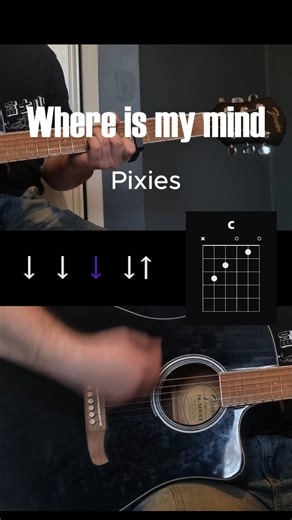 Where Is My Mind – Pixies | Acoustic Guitar Tutorial 🎸