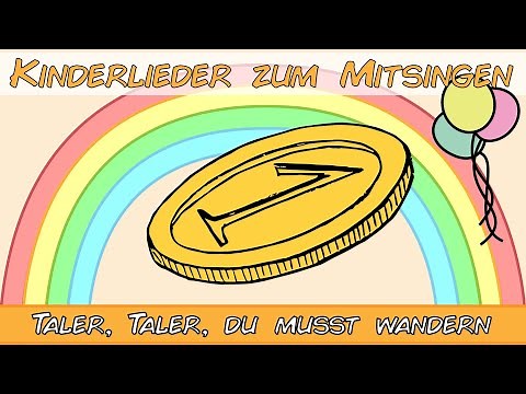 Taler Taler du musst wandern - Yleekids Deutsch lernen mit Kinderliedern