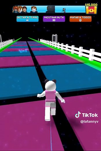 Squid Game Glass Bridge Patterns in Roblox