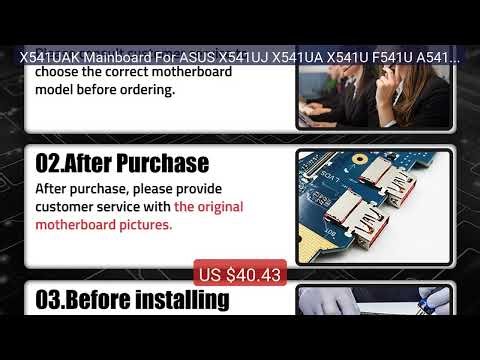 X541UAK Mainboard For ASUS X541UJ X541UA X541U F541U A541U ... — Top Pick 2026 | Unbeatable Price!