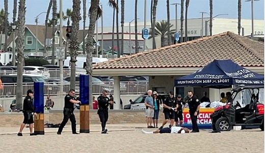 Police Kill Man in Huntington Beach Shooting at US Open of Surfing
