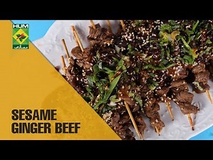 Sesame Ginger Beef | Food Diaries | Masala TV Show | Zarnak Sidhwa