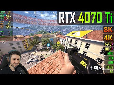 RTX 4070 Ti - THE FINALS - Epic & Competitive settings