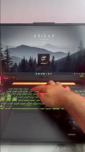 Increase Fan Speed on ASUS TUF Laptop #asus #asustuf #asustuff15 #fan #tuf #asustufgamingf15
