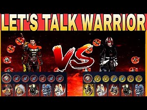 Lets Talk warrior!, Warrior Class Tutorial | mir4