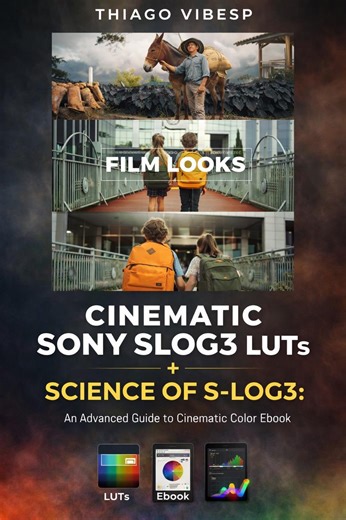 Sony S-Log3 LUTs Pack   Cinematic Color Grading Ebook
