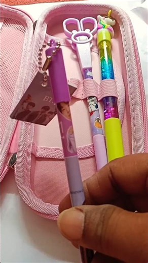Filling my unique stationery My princess pouch 😍👍🏻 #foryou explore #subscribe #support #mychannel
