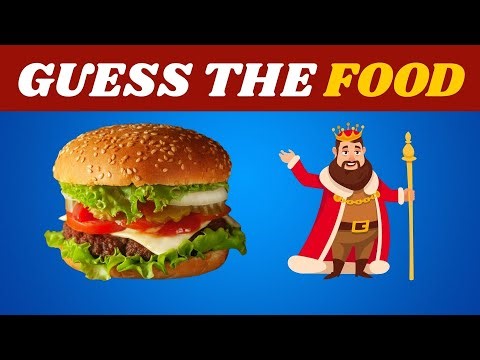 Guess the Food Challenge! | Ultimate Food Guessing Game | Emoji Quiz - Easy Medium Hard