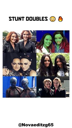 MCU Girls vs Their Stunt Doubles 😳🔥