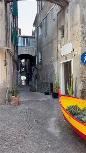Ventimiglia Italy: An Italian Riviera Walk - 4k Walking tour