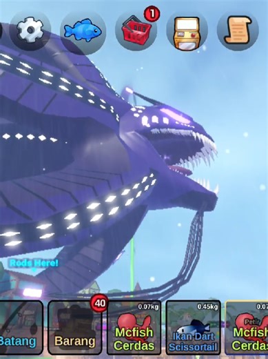 Review Ikan Leviathan di Fish It