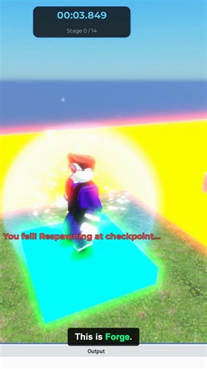 AI built a 15-stage parkour in Roblox Studio from ONE prompt 🏃 #robloxdev #robloxgamedesign #gaming