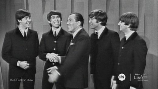 24K views · 445 reactions |  61 years ago, The Beatles made history on The Ed Sullivan Show! Celebrate the start of the British Invasion with our all-day marathon.  https://EdSullivan.lnk.to/EdSullivanRokuFP Drop your favorite Beatles record below! | The Ed Sullivan Show | Facebook