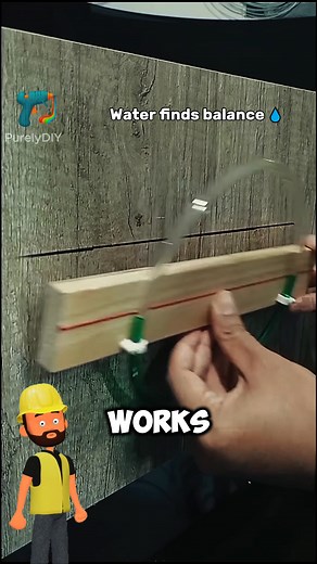 100K views · 173 reactions | Why buy a level when you can make one in seconds using this trick?  #PurelyDIY #DIYTools #ToolHack #BuilderTips #SmartDIY | Purely DIY | Facebook