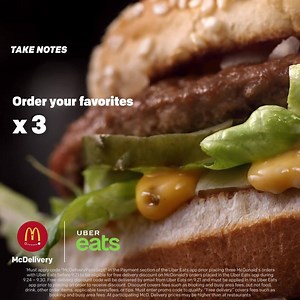 280 reactions · 117 shares | UNLIMITED. FREE. DELIVERY from McDonald’s (9.24 – 9.30). The deets? Order #McDelivery using promo code McDeliveryPassSept on Uber Eats three times from 9.1 – 9.21. | McDonald's | Facebook