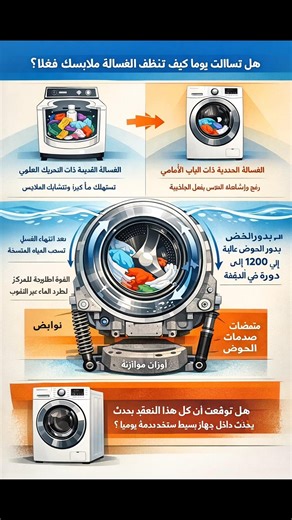 كيف تنظّف الغسالة ملابسك فعلاً؟