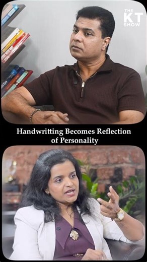 Handwriting Is Reflection Of Your Personality. | ft Nitika Didwania | TheKTShow |ketaanshaah|#shorts