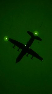 #SkySoldiers 🪂 with 1st Squadron, 91st Cavalry Regiment, 173rd Airborne Brigade, executed an intense night jump from a C-130 Hercules ✈️ over the Bunker drop zone at Grafenwoehr Training Area, Germany, on Oct. 7, 2024.🎥 by Staff Sgt. Randis Monroe 🪖#Airborne #StrongerTogether #173rdAirborne #AlwaysReady #InspireExcellence | 173rd Airborne Brigade