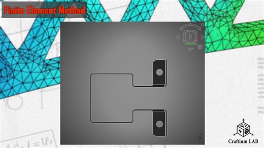 #fem #simulation #engineering #mechanicaldesign #cae | Craftium LAB