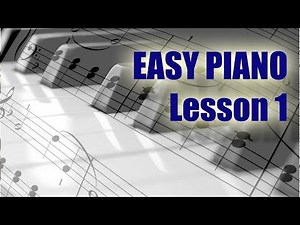 Piano / Keyboard Lesson 1. The very basics. First piece using 5 notes with two hands. Remember me