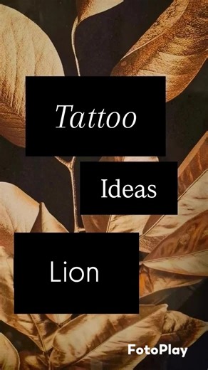 Tattoo ideas ✨️ Lion✨️ 🔸️A lion tattoo symbolizes strength, courage, leadership, and royalty, representing power, confidence, and the ability to overcome challenges, with meanings extending to protection, family, wisdom, and spiritual guidance across various cultures, including astrological (Leo) and religious contexts . Designs often emphasize dominance as the