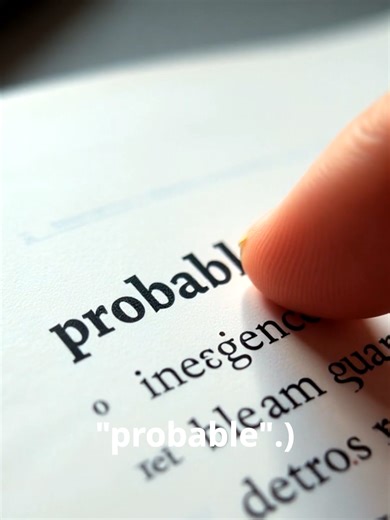 مفهوم Probable: الترجمة والمعاني