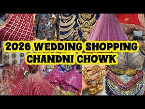 BEST HIDDEN GEMS OF MALIWADA BRIDAL WEDDING SHOPPING 2026 LATEST CHANDNI CHOWK VIDEO DELHI AADYA