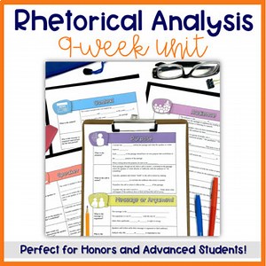 Coach Hall's AP Lang Rhetorical Analysis Unit