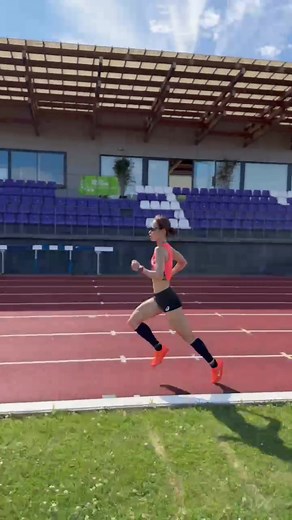山本有真 陸上調整練習400×8~💨