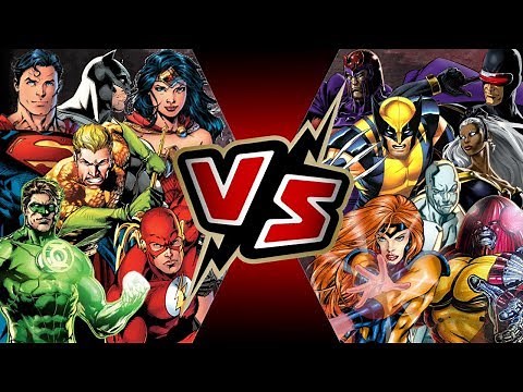 Justice League VS X-Men | BATTLE ARENA | Marvel VS DC