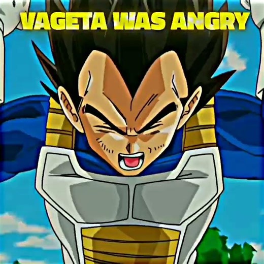 Vegeta was angry #shorts #goku#