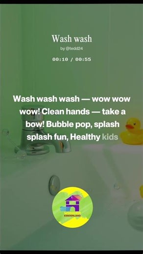 Wash wash #kidsvideo #funny #kidssongs #animation #kidslearning