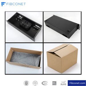 [Hot Item] Fiber Optic 12 Port Splice Tray with Plastic Material