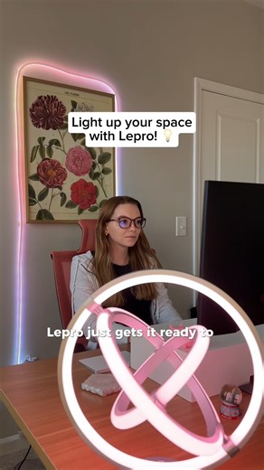Swapped my old desk lamp for AI lighting, and it honestly feels like an upgrade I didn’t know I needed. Bright when I’m brainstorming, soft when I’m winding down — my workspace finally keeps up with me. Feels less like a light, more like a little helper. #TB1 #Lepro #LeproLights #AILighting #WorkspaceGoals #HomeOfficeSetup #Brainstorming #CozyBreak #decor #decoration #neon #neonlights #LivingRoomVibes | LE | Facebook