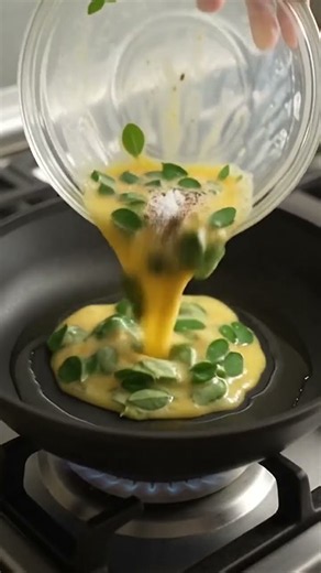 🍳 How to Make a Healthy Moringa Omelet