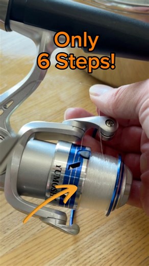 7.1K views · 16 reactions | How to add Fishing Line to your Reel - 6 Steps | Ucanbuildthis | Facebook
