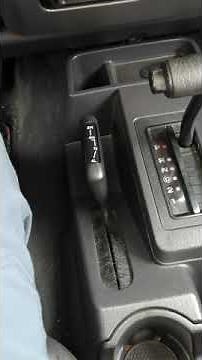 How To Put Jeep TJ 2005 Into 4 Wheel Drive