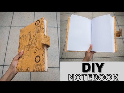 DIY Notebook | Make Diary At Home Easily | How To Make Notebook | Back To School DIY