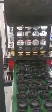 Automatic plastic tray / lid thermoforming making machine#thermoformingmachine