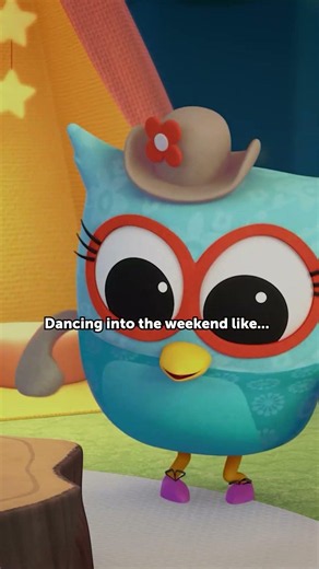 Dance break with Eva the Owlet🦉🪩🎶