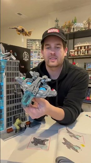 Building the LEGO Marvel Avengers Tower